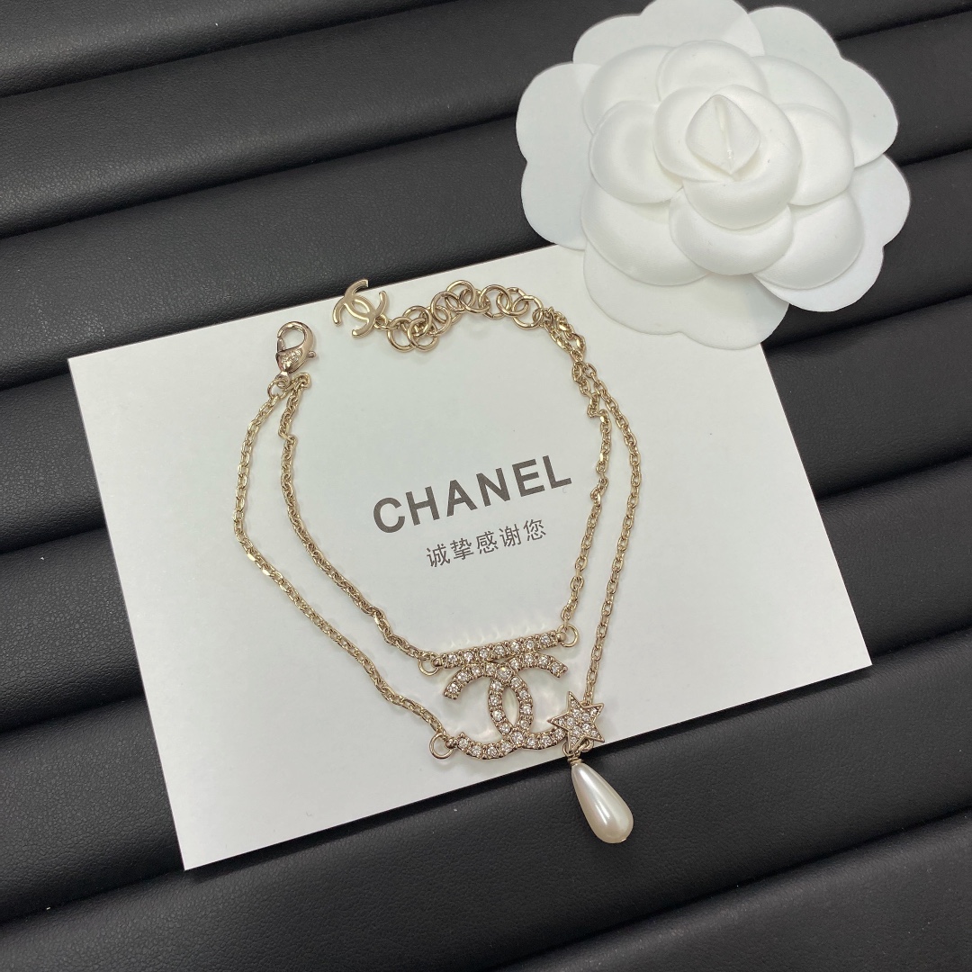 Chanel Necklace Pearl