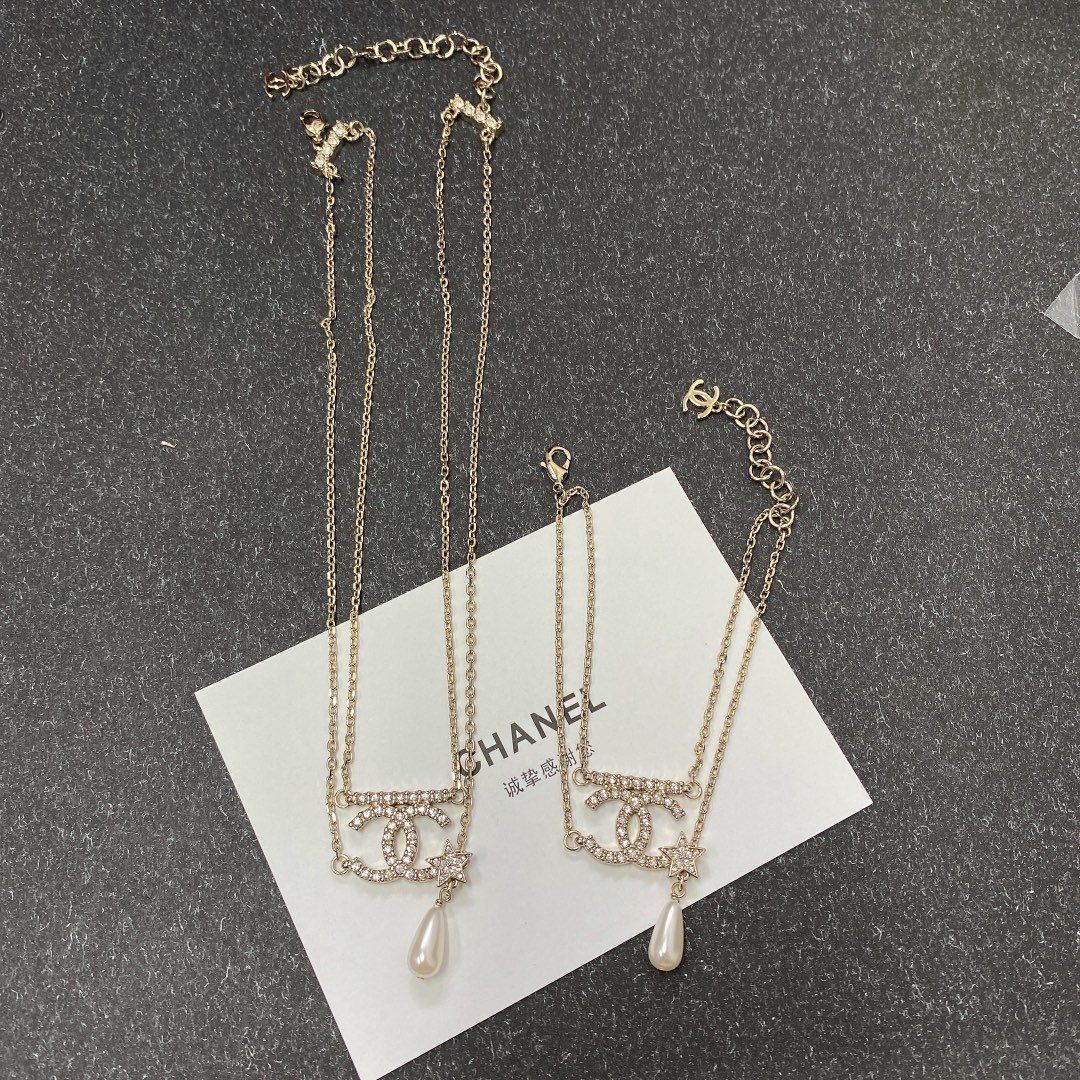 Chanel Necklace Pearl