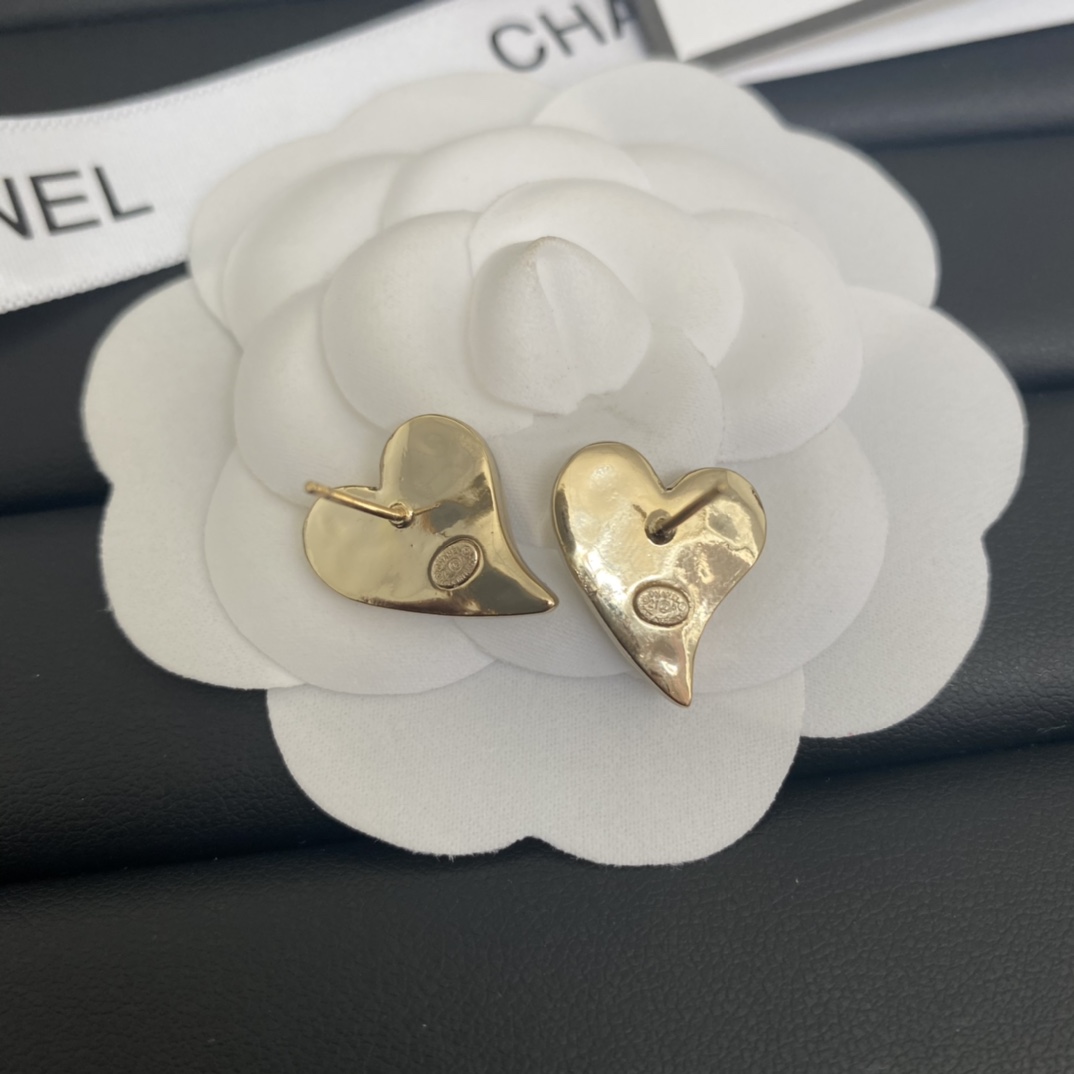 Chanel Earrings Black