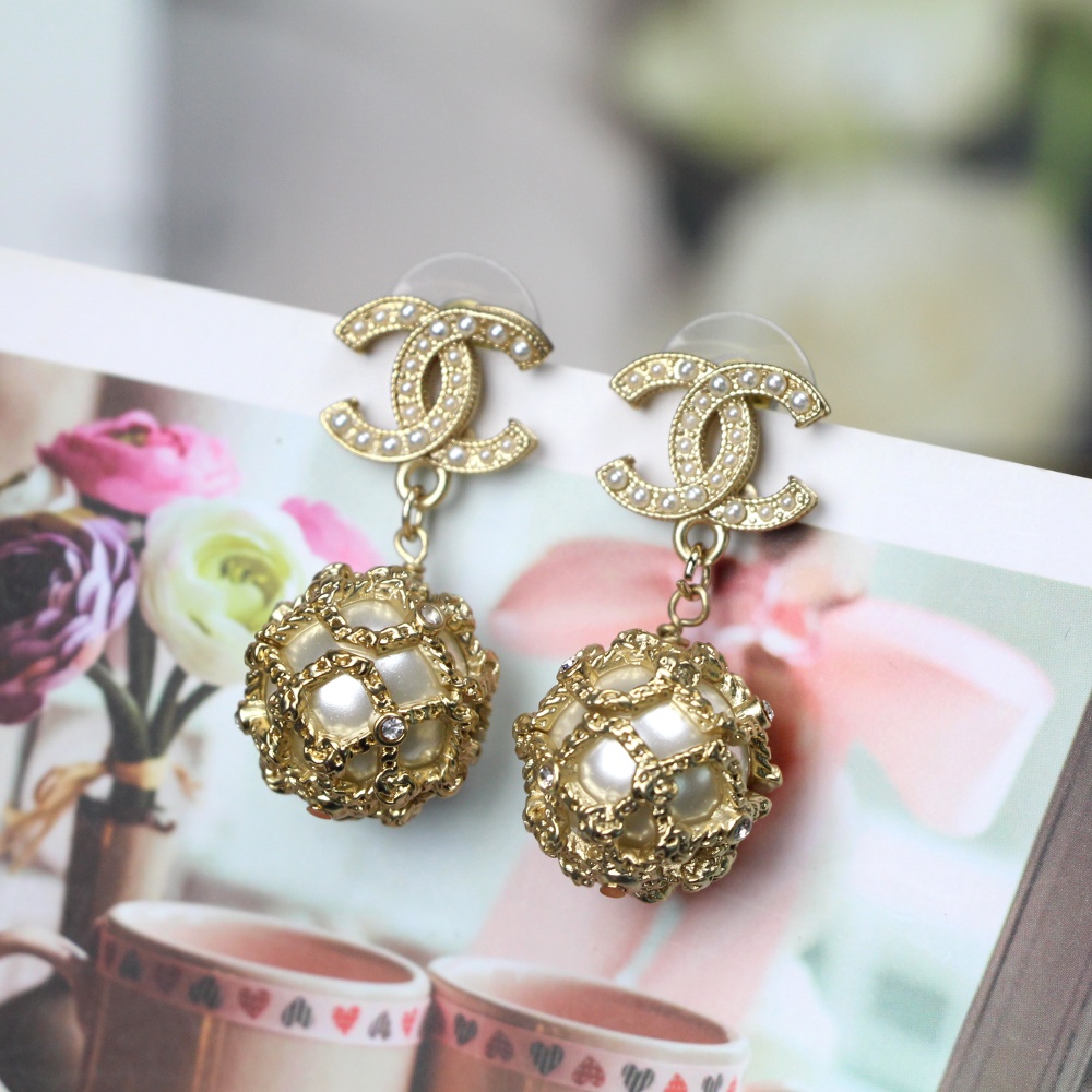 Chanel Earrings Silver