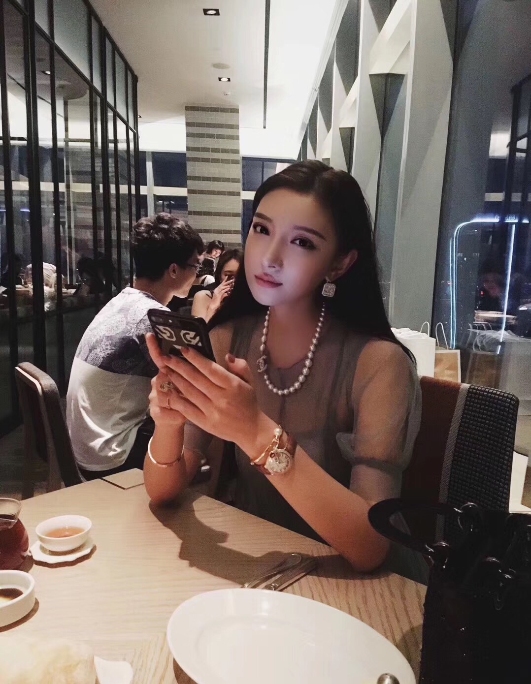 Chanel Necklace Pearl