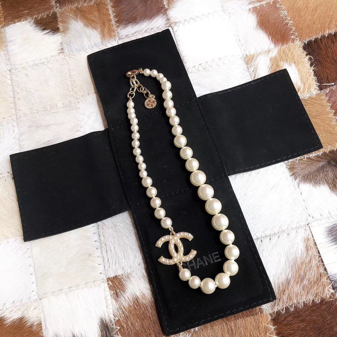 Chanel Necklace Pearl