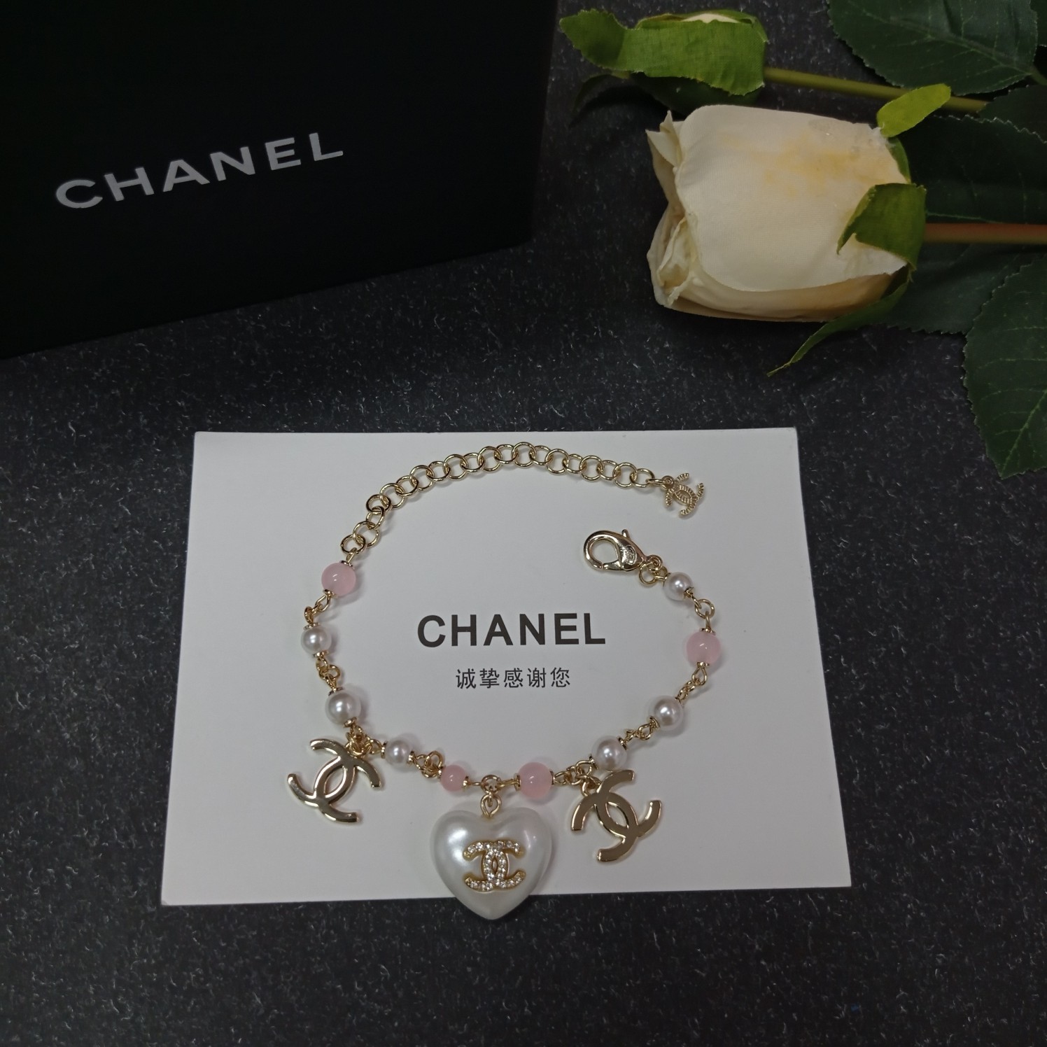 Chanel Bracelet Pink