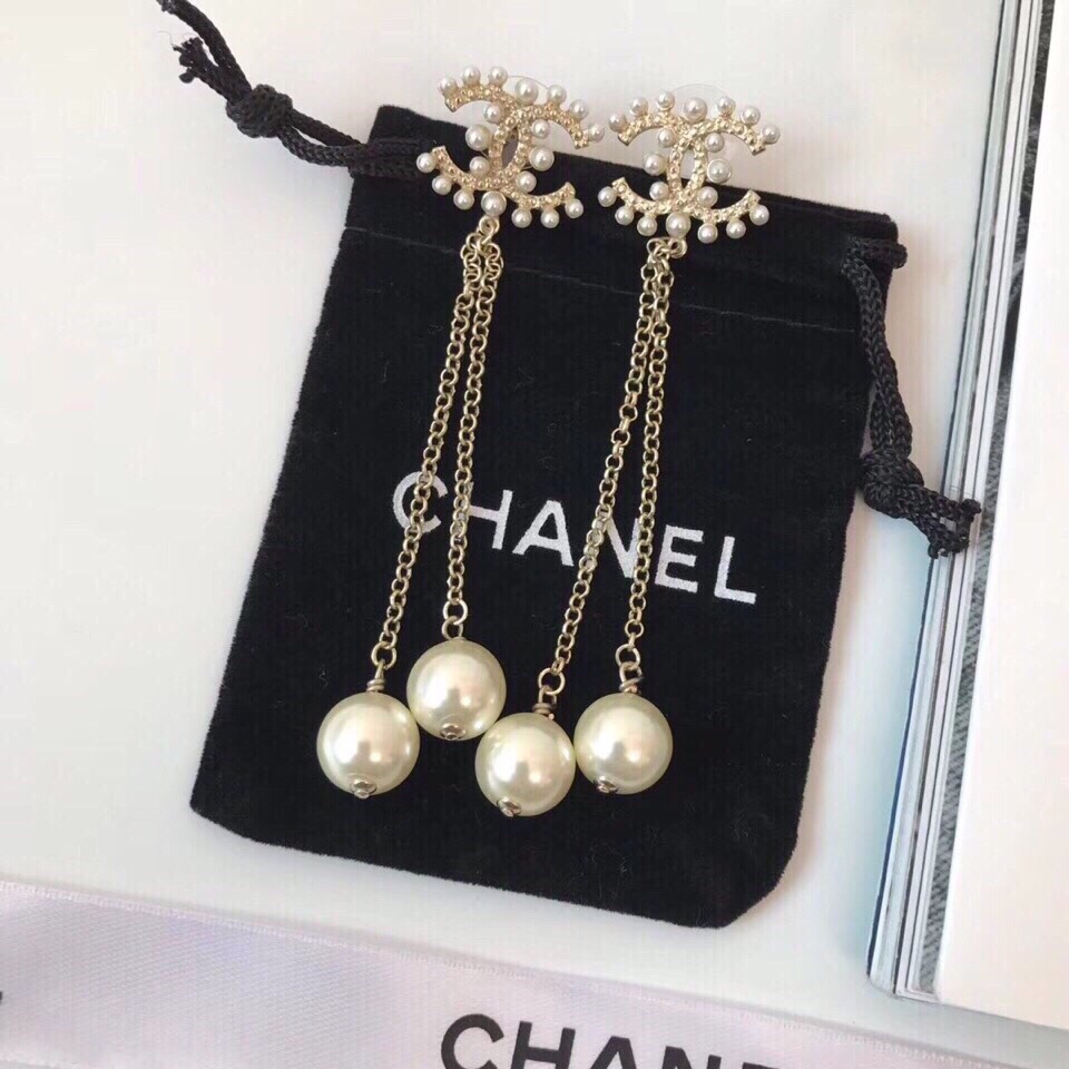 Chanel Earrings Silver