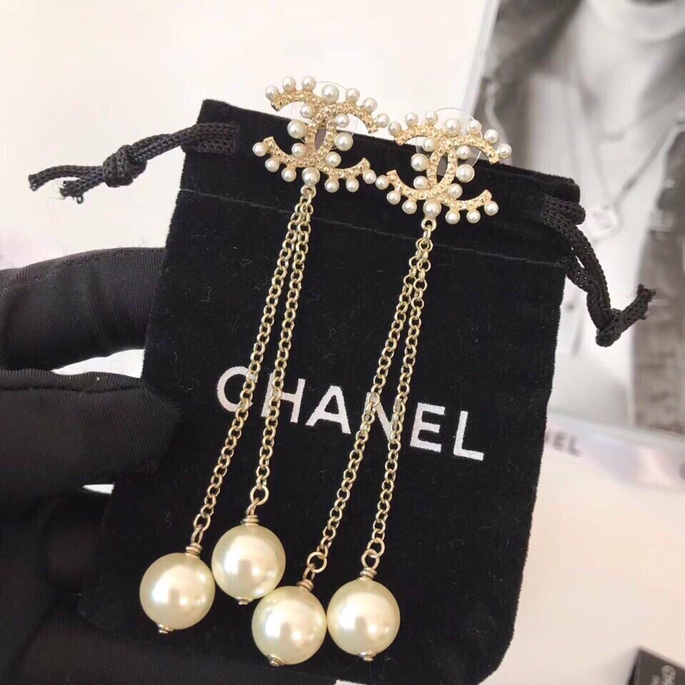Chanel Earrings Silver