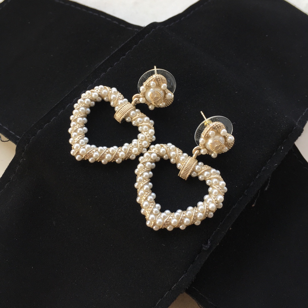 Chanel Earrings Silver