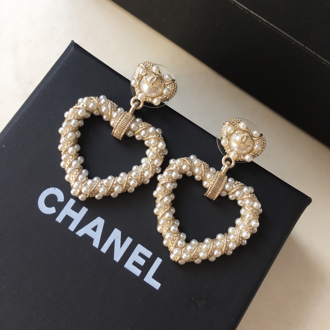 Chanel Earrings Silver