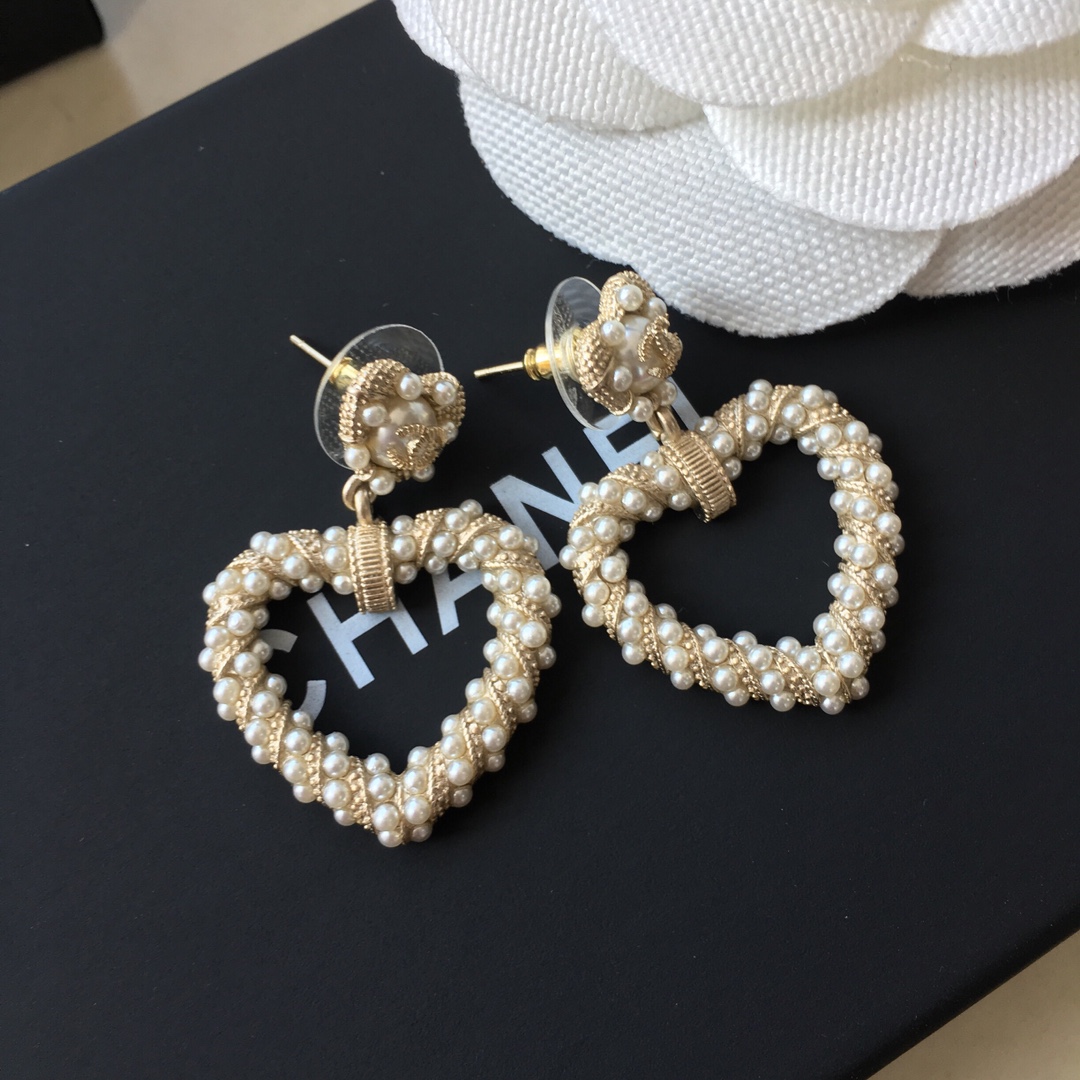 Chanel Earrings Silver