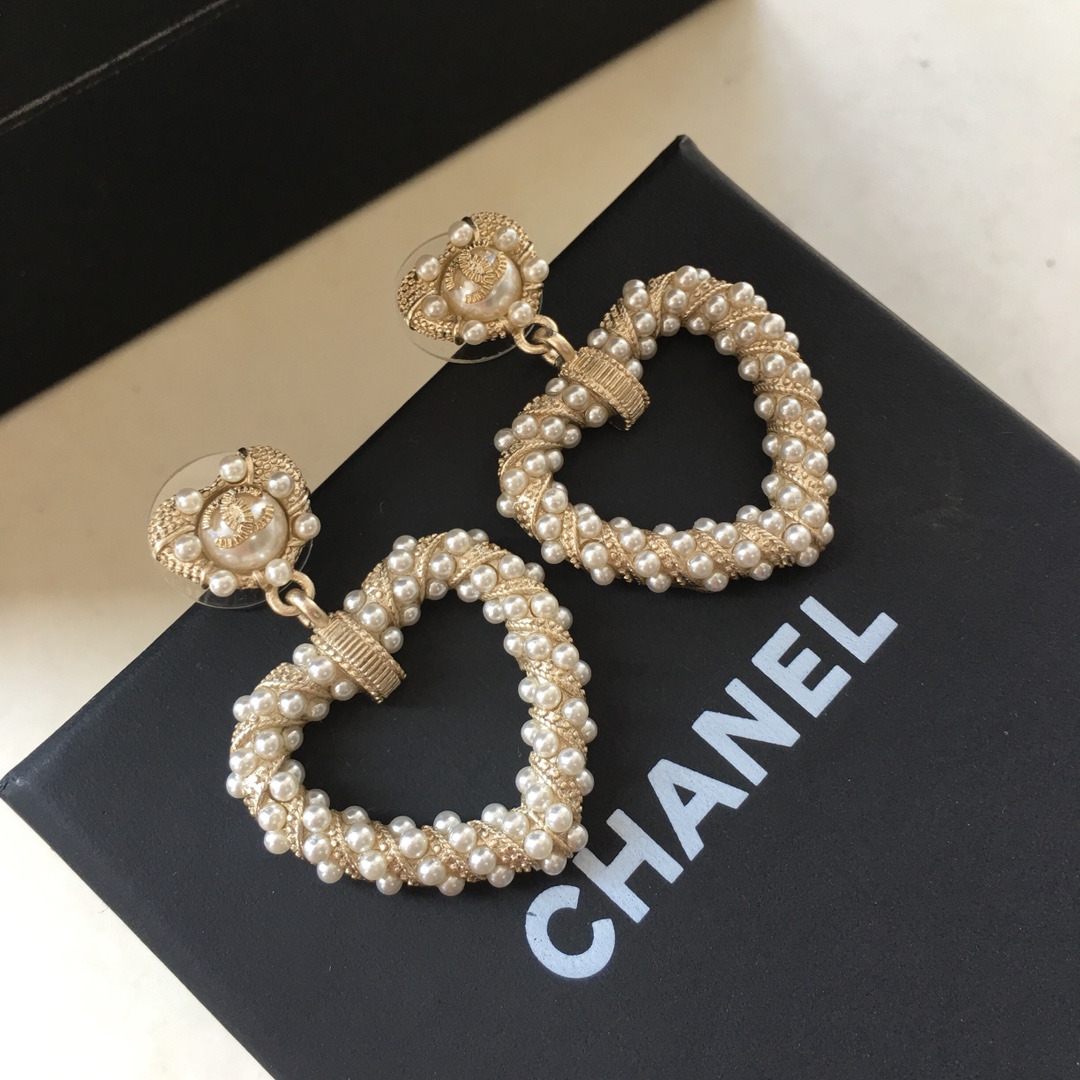 Chanel Earrings Silver
