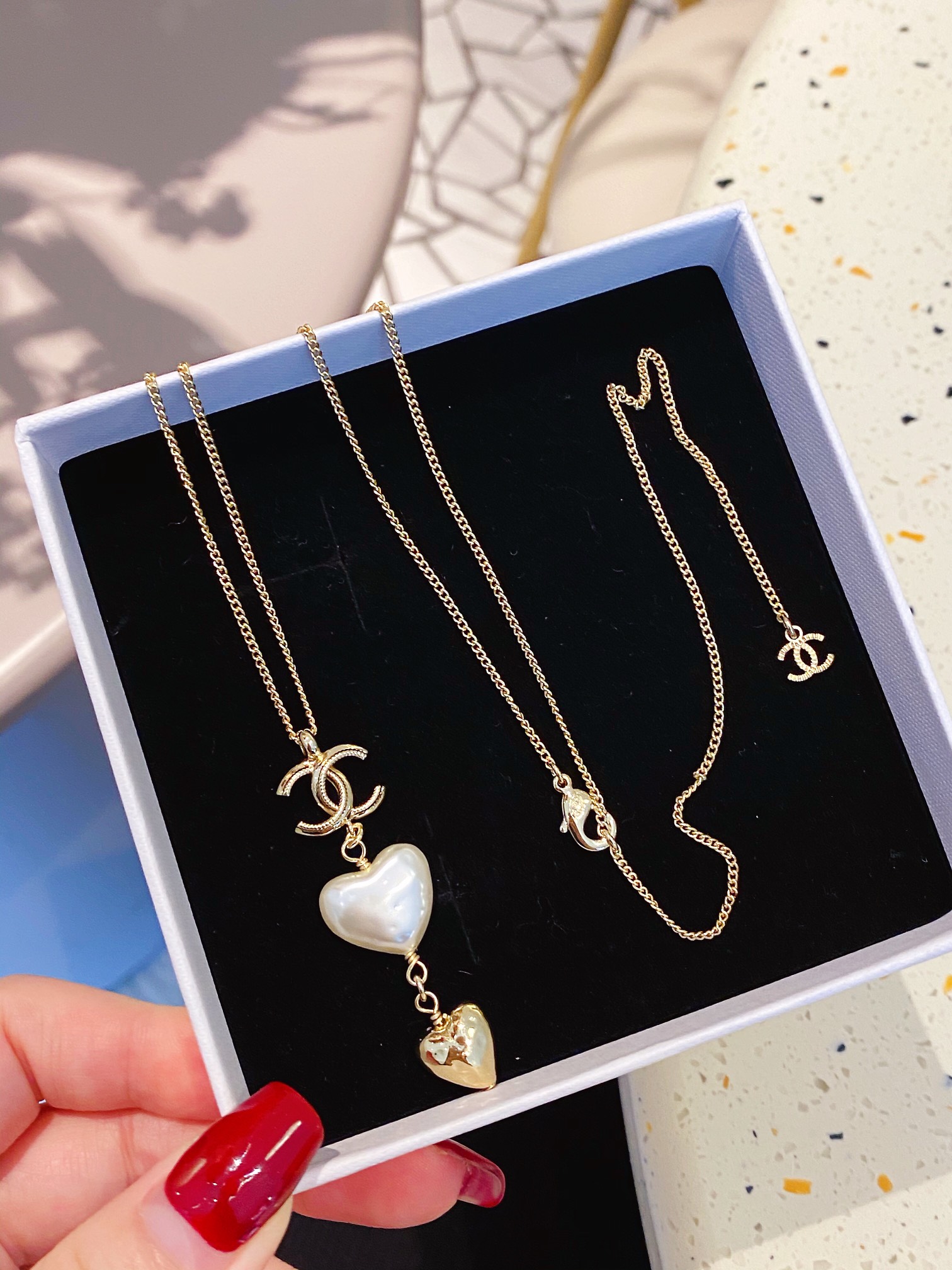 Chanel Necklace Gold