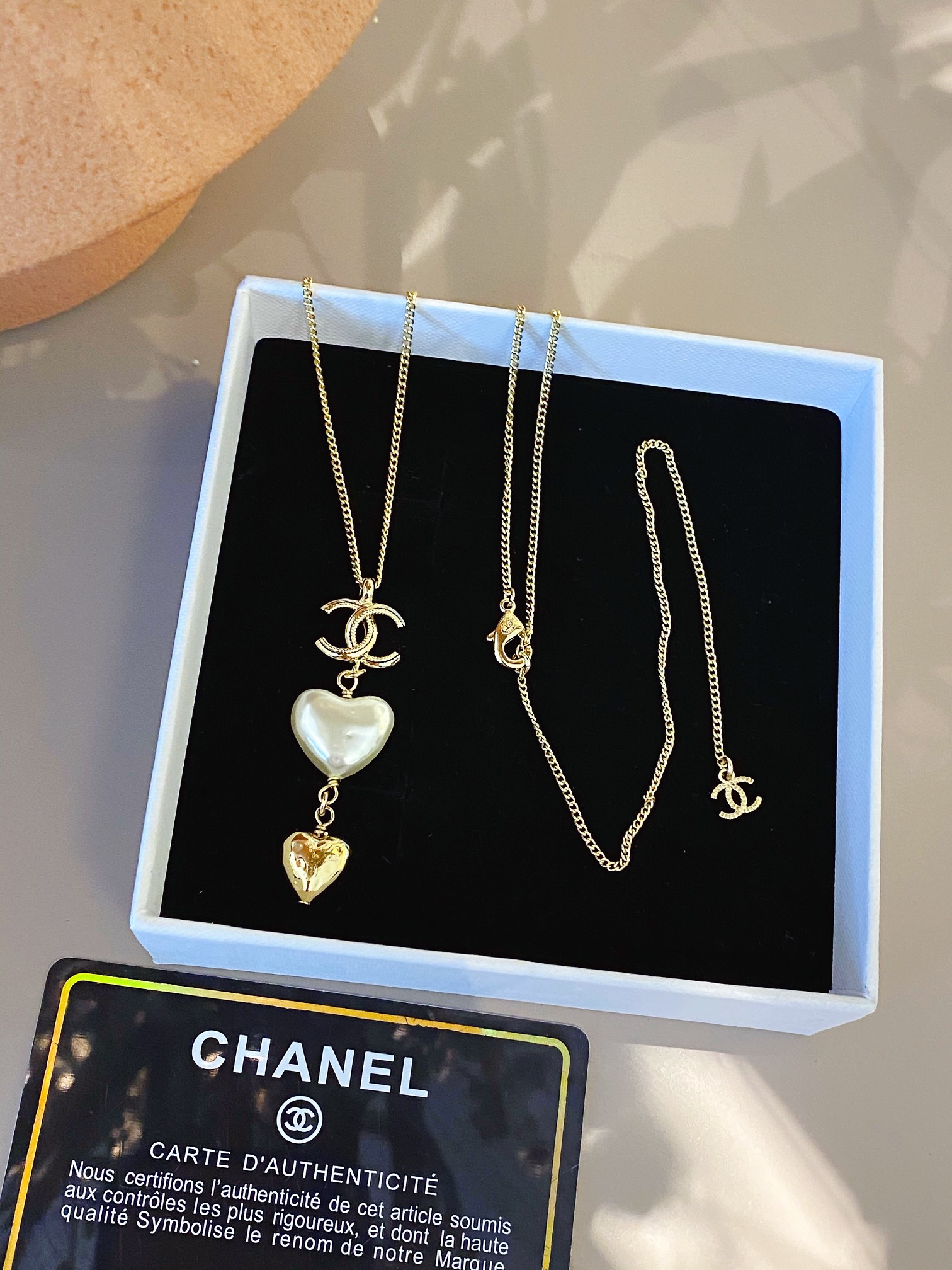 Chanel Necklace Gold