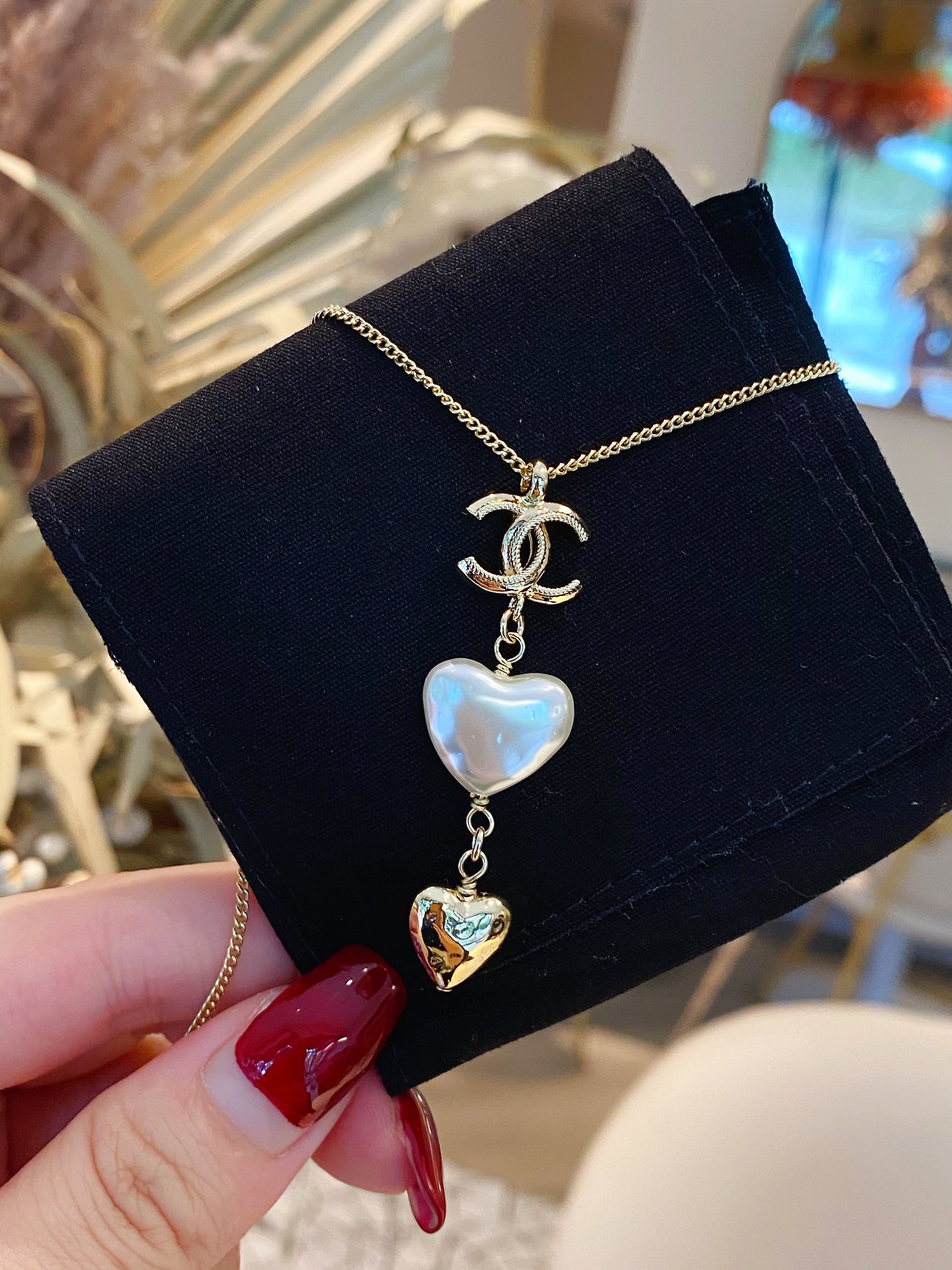 Chanel Necklace Gold