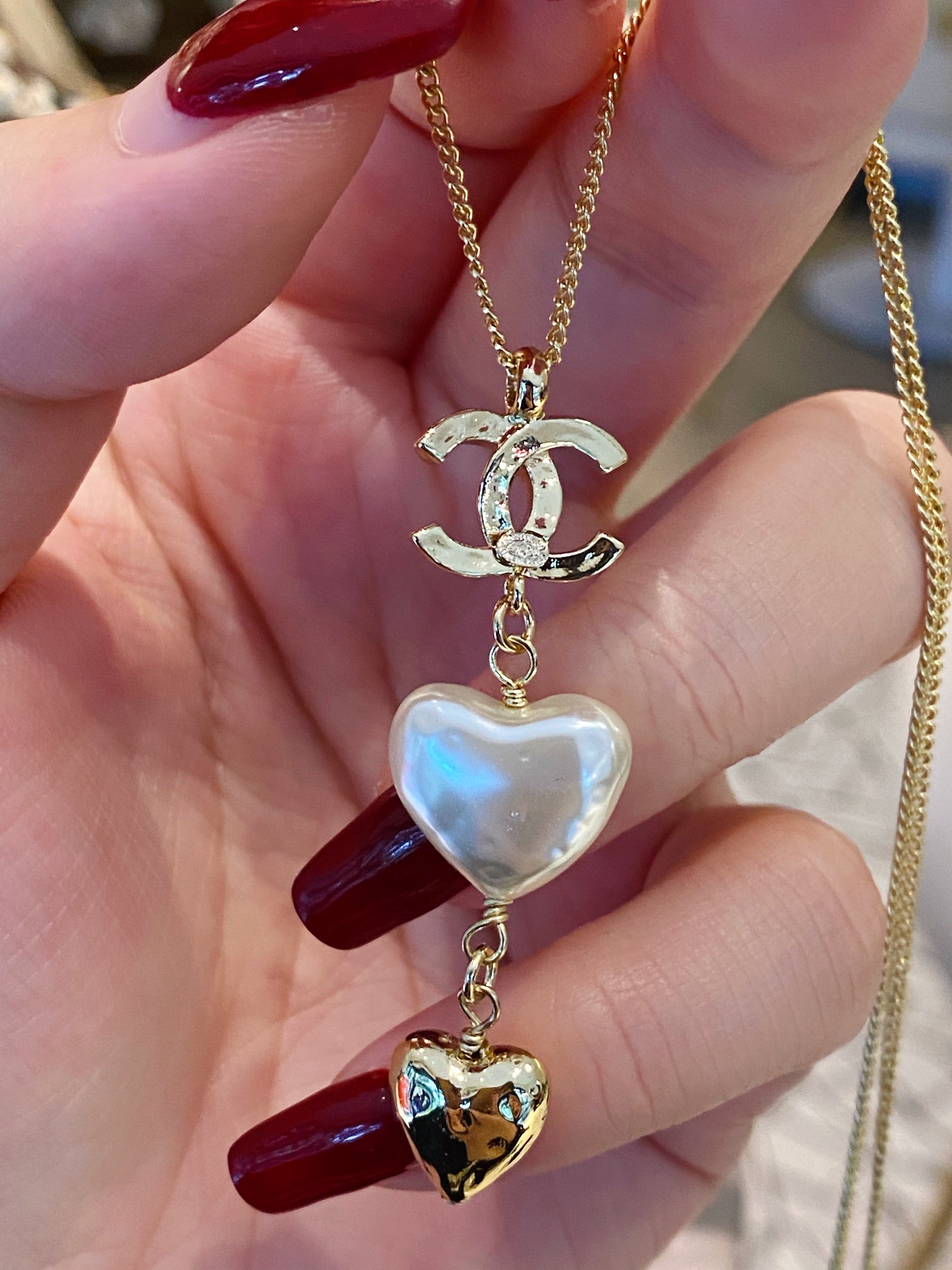 Chanel Necklace Gold