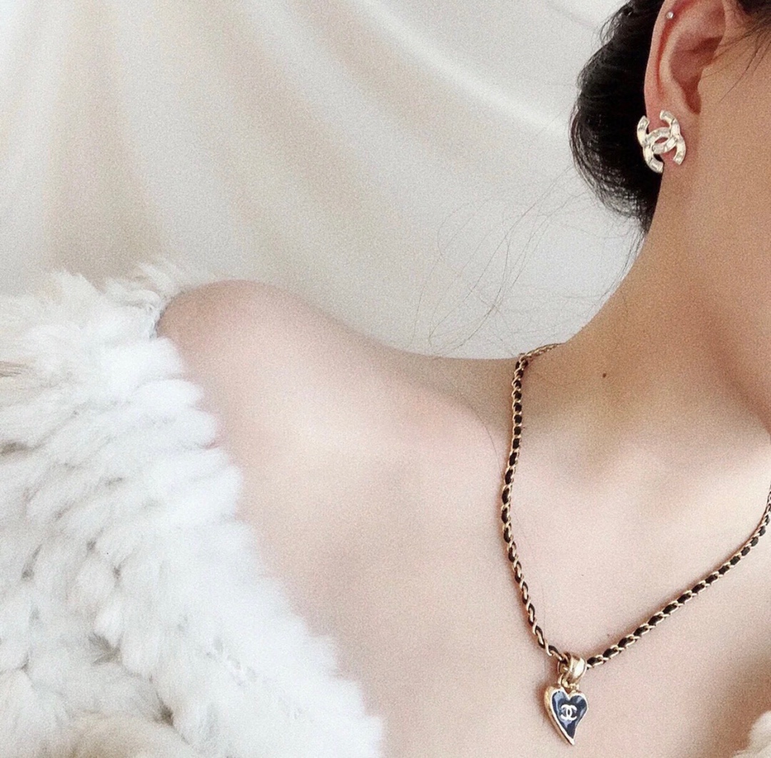 Chanel Earrings Inlaid