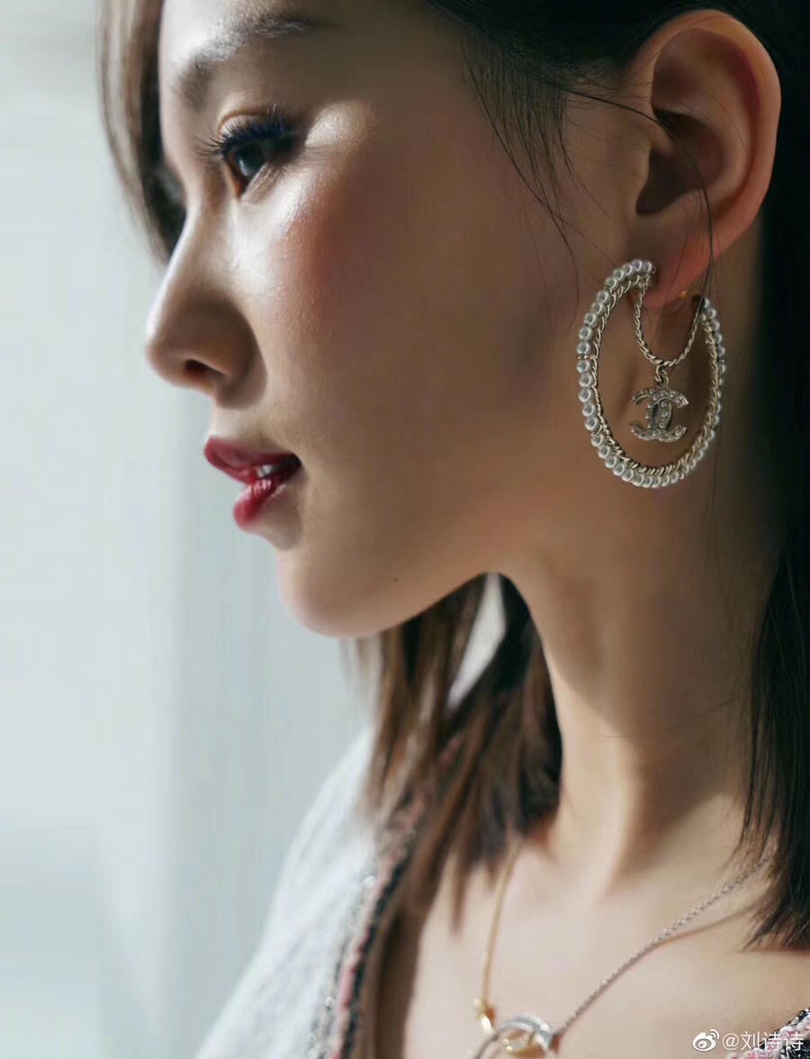 Chanel Earrings Silver