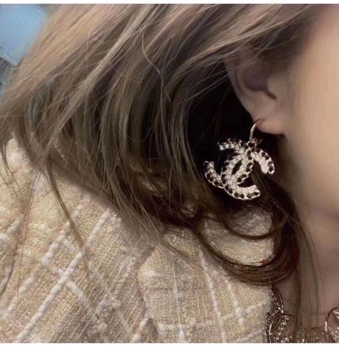 Chanel Earrings Silver