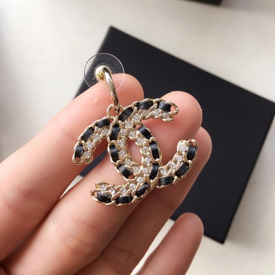 Chanel Earrings Silver