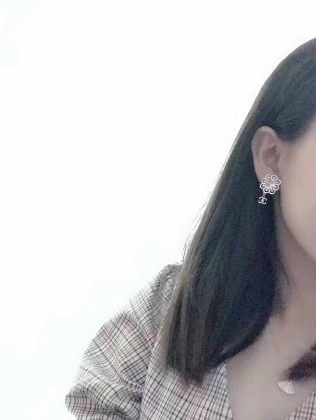 Chanel Earrings Silver