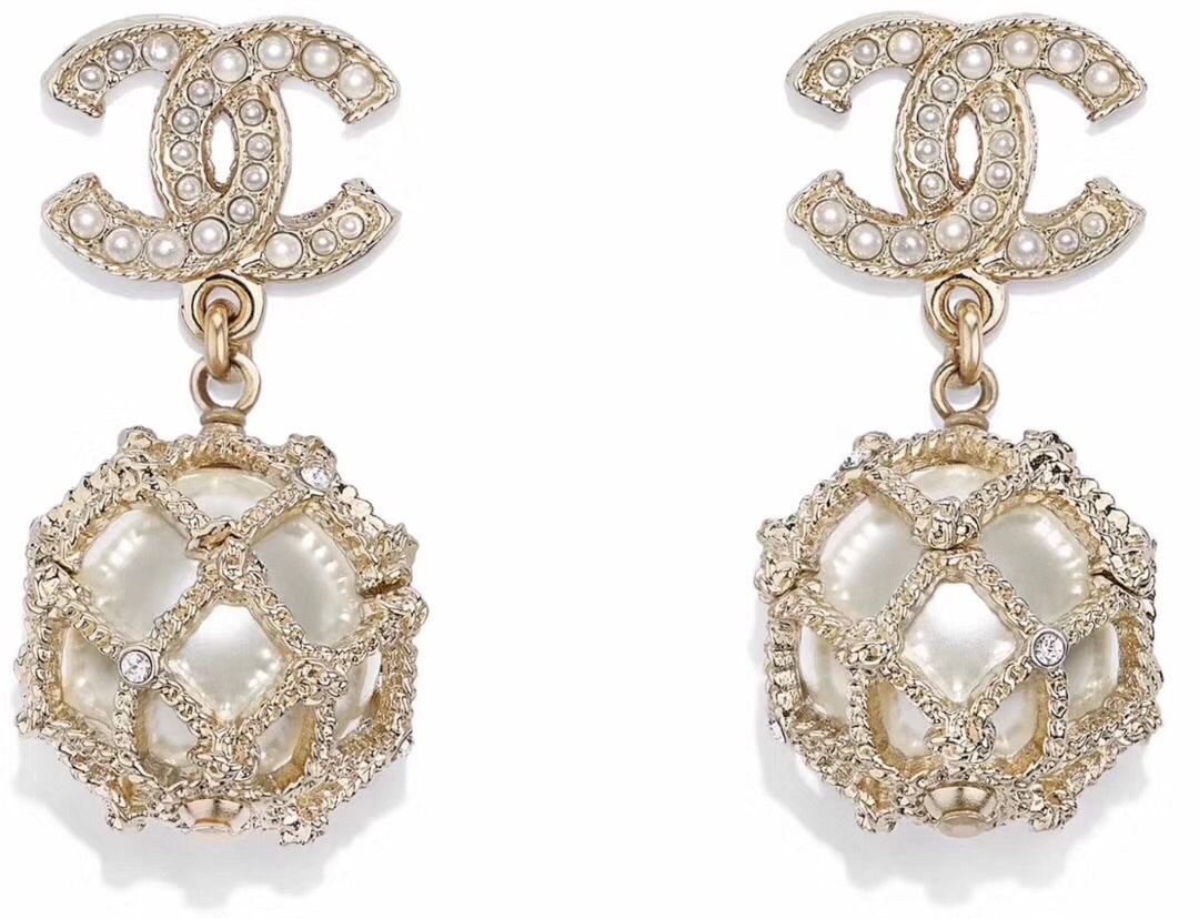 Chanel Earrings Silver