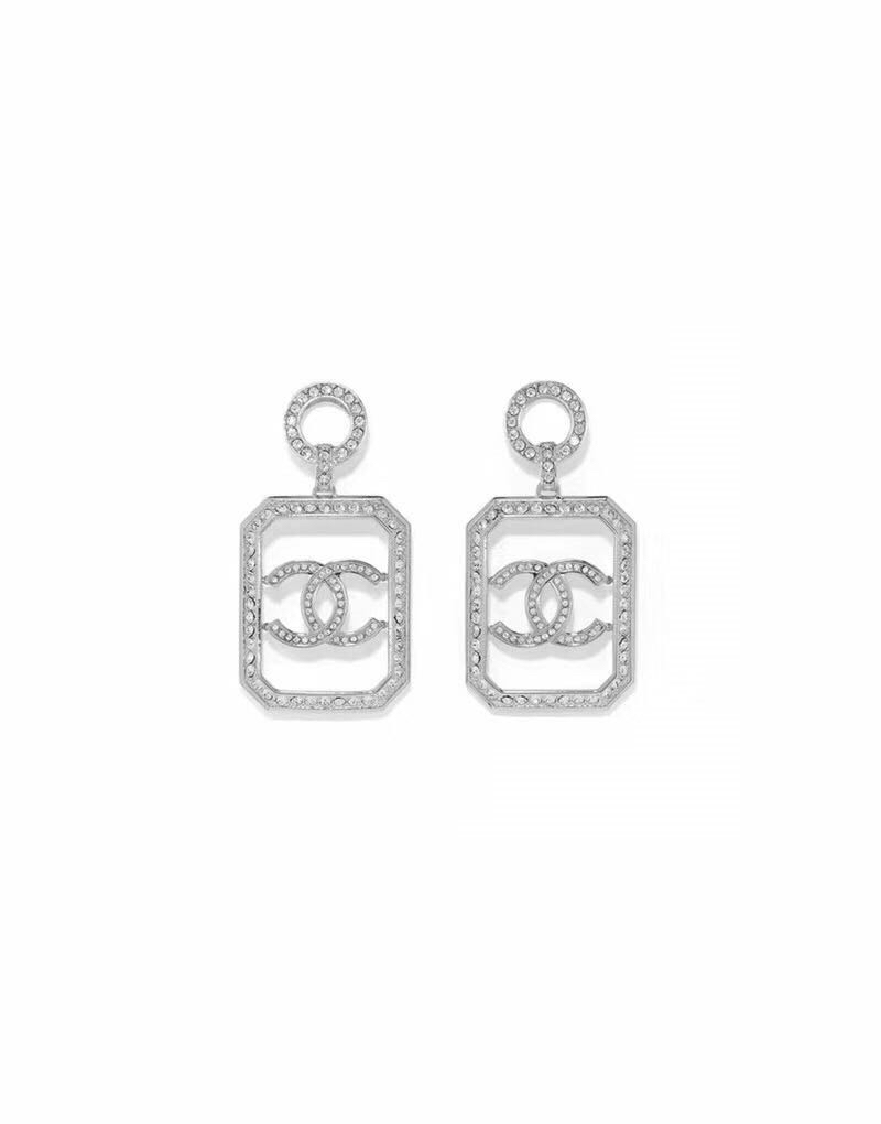 Chanel Earrings Silver