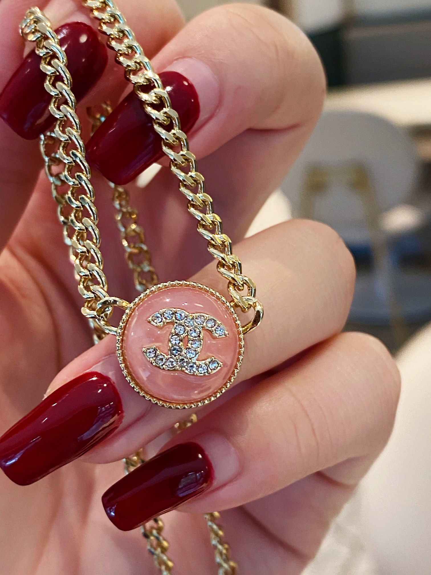 Chanel Necklace Gold