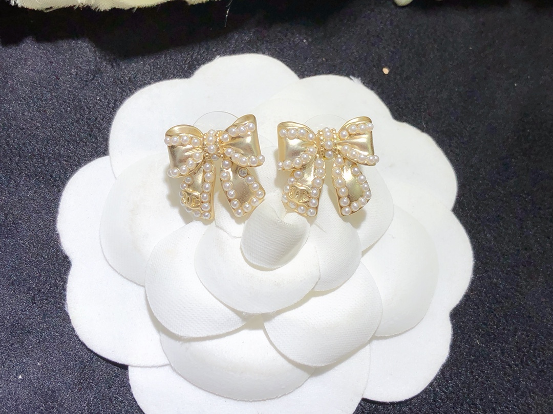 Chanel Earrings Silver