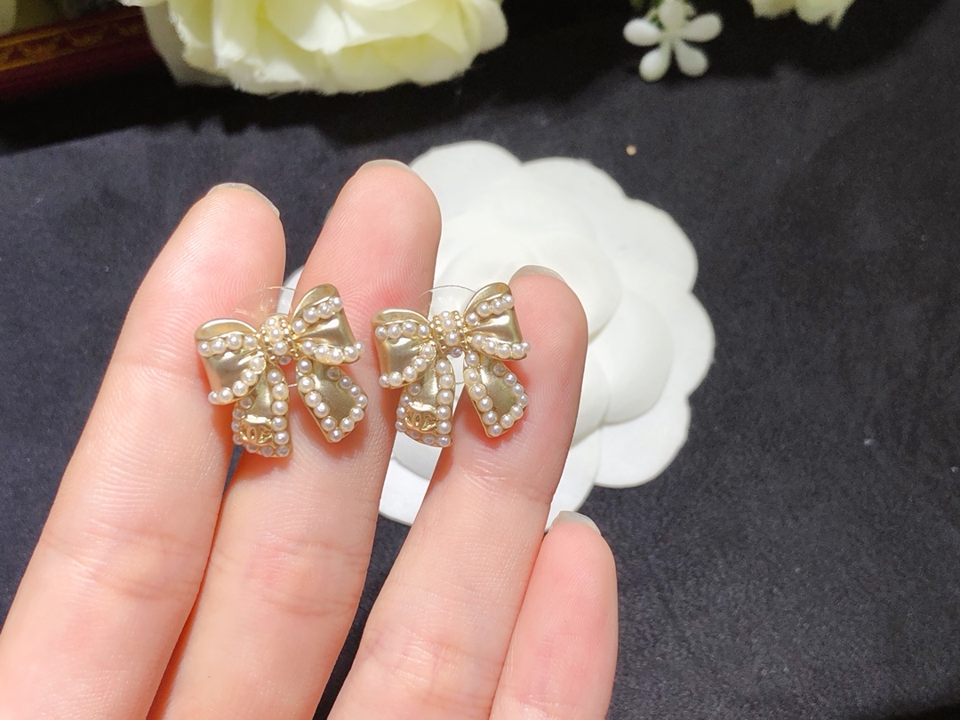 Chanel Earrings Silver