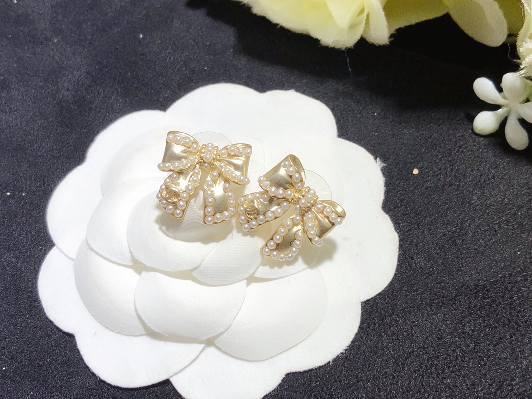 Chanel Earrings Silver