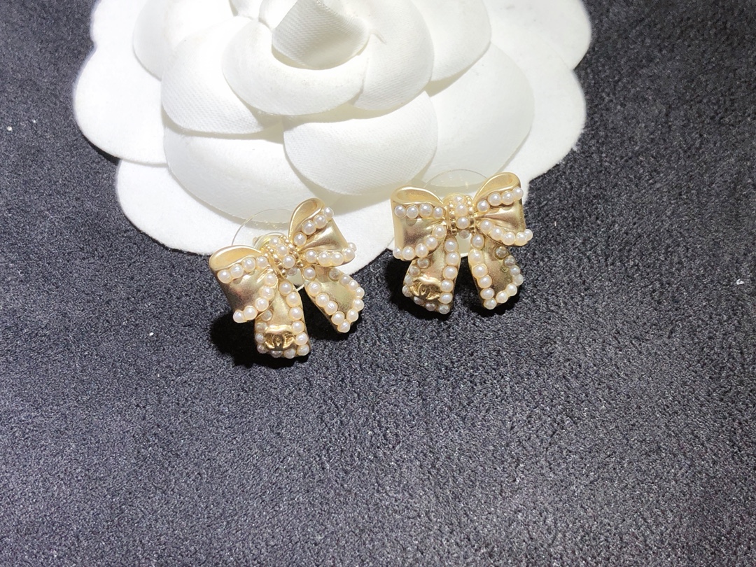 Chanel Earrings Silver