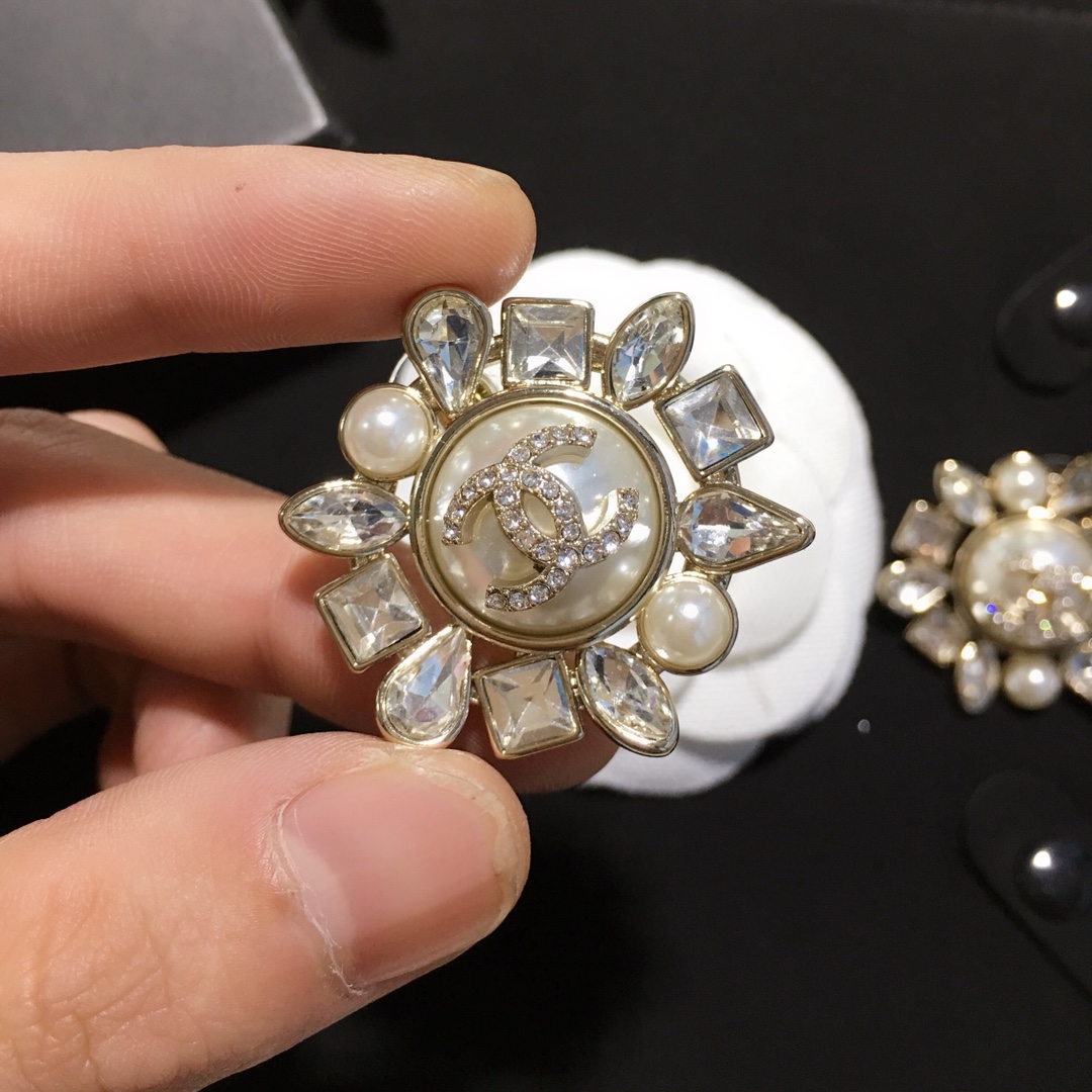 Chanel Earrings Silver