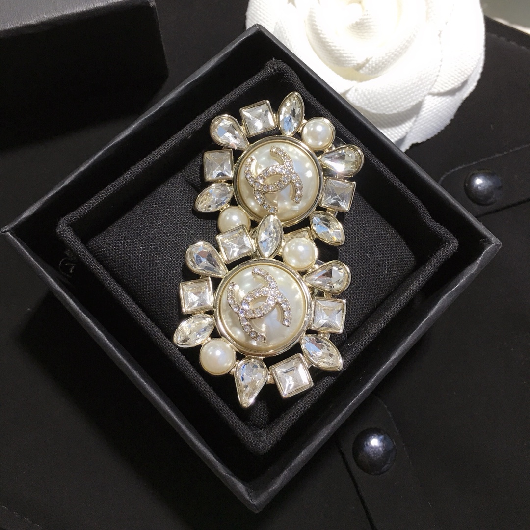 Chanel Earrings Silver