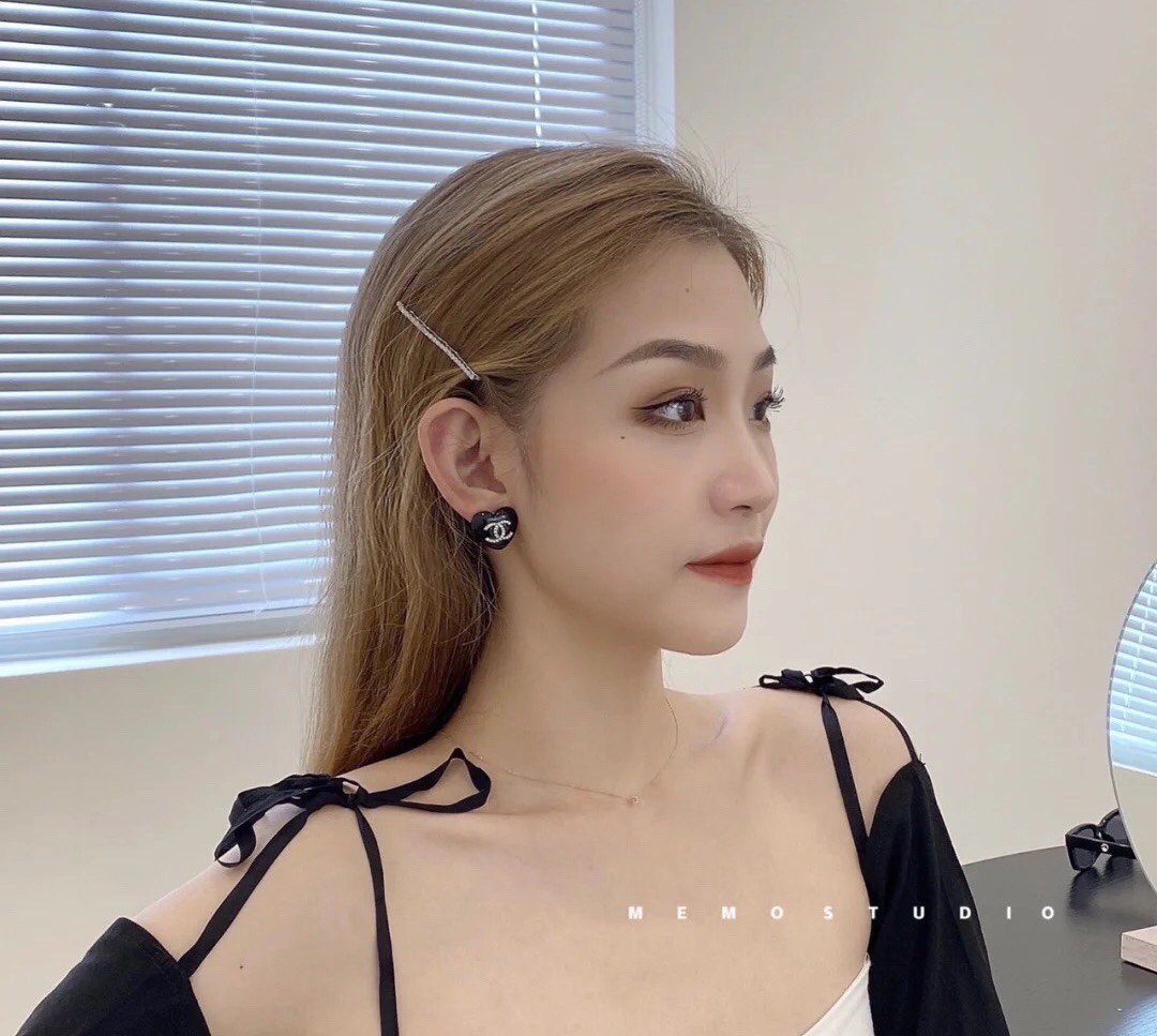 Chanel Earrings Silver