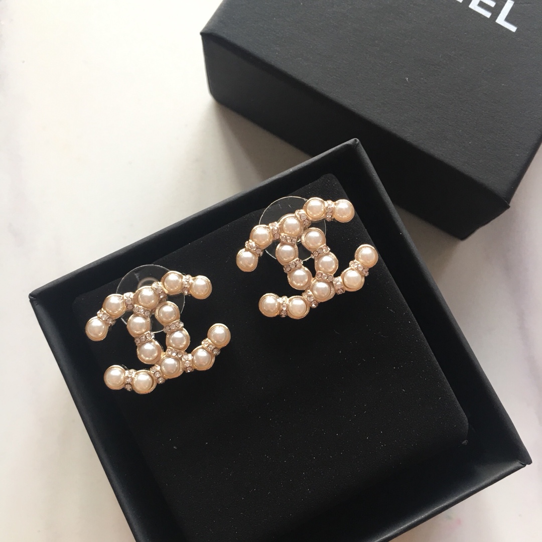 Chanel Earrings Silver