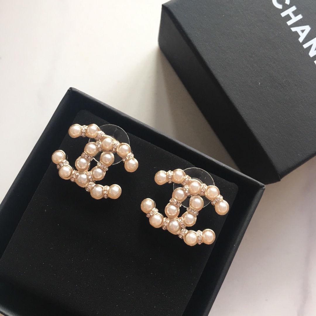 Chanel Earrings Silver