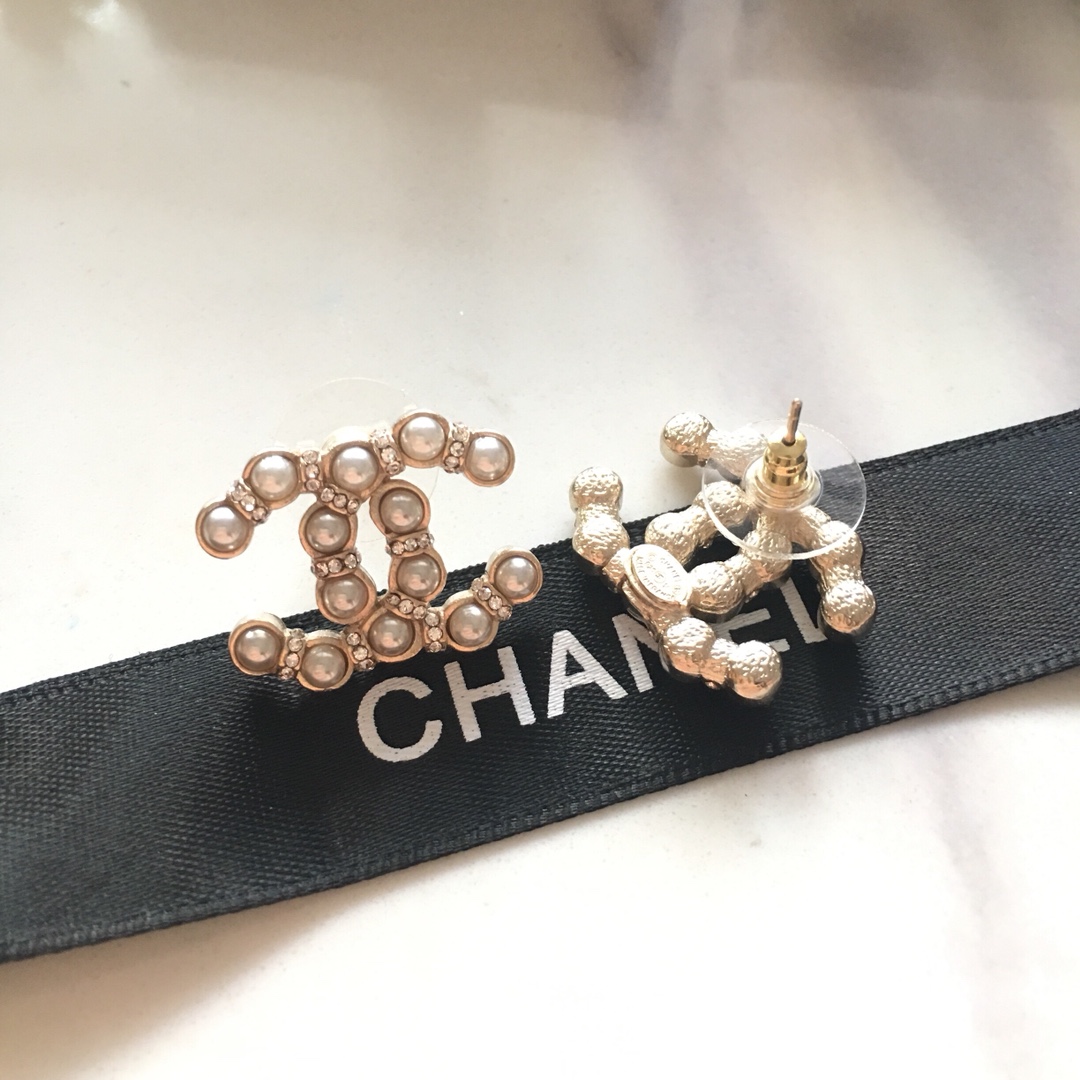 Chanel Earrings Silver