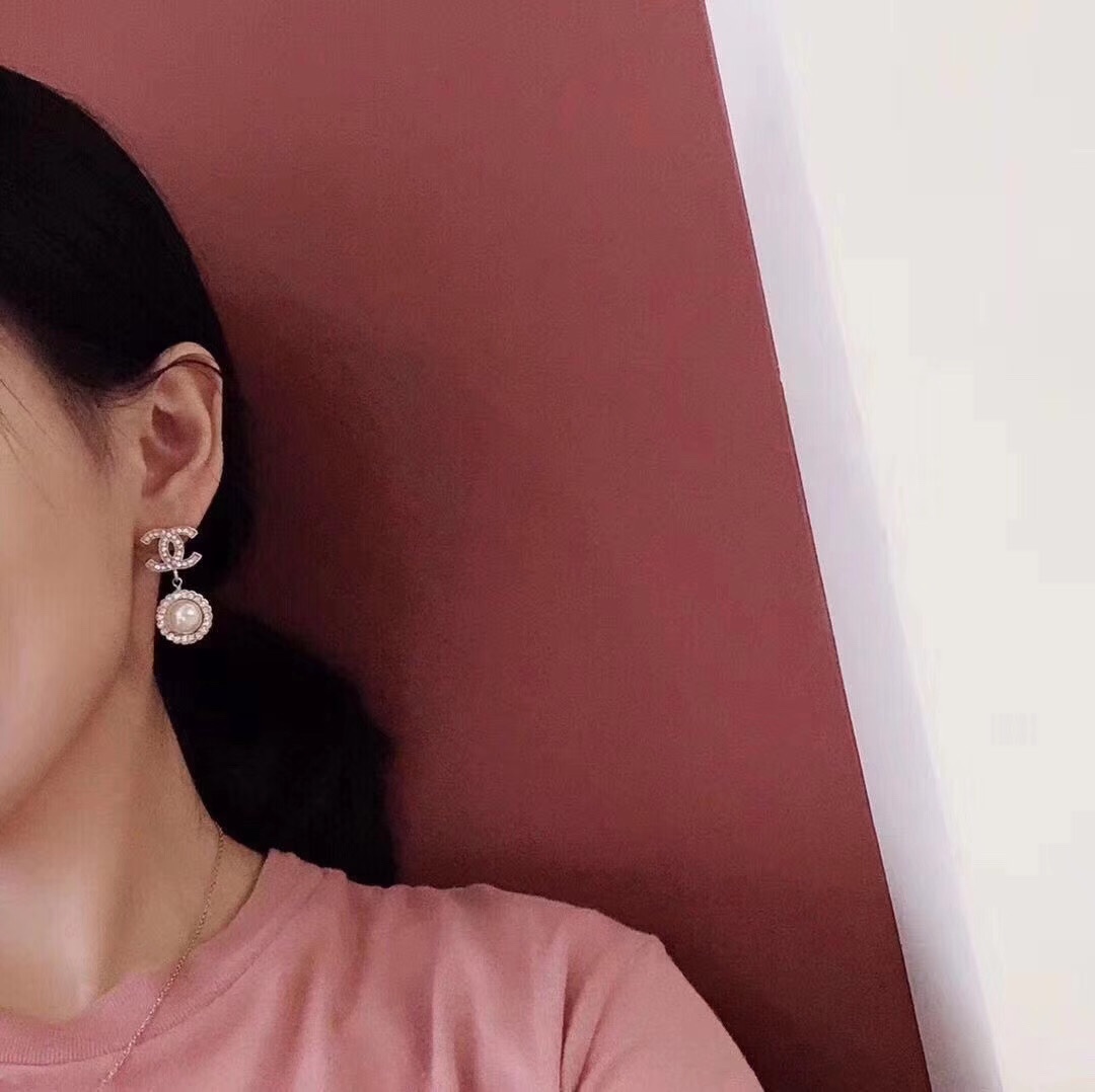 Chanel Earrings Silver