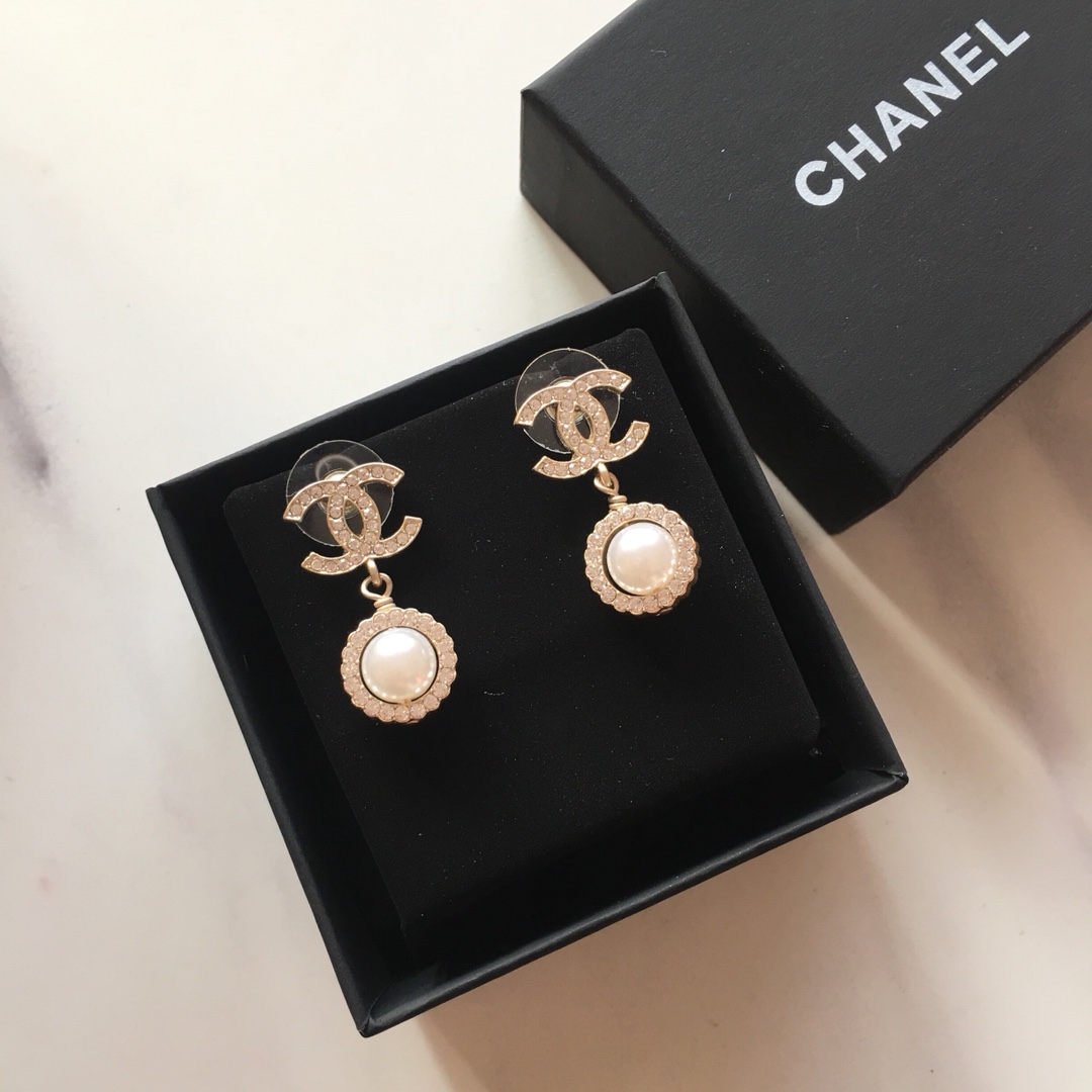 Chanel Earrings Silver