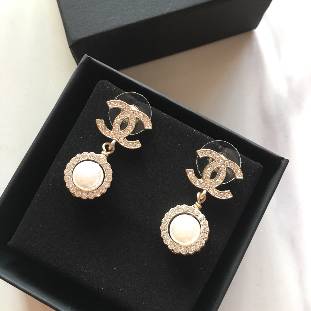 Chanel Earrings Silver