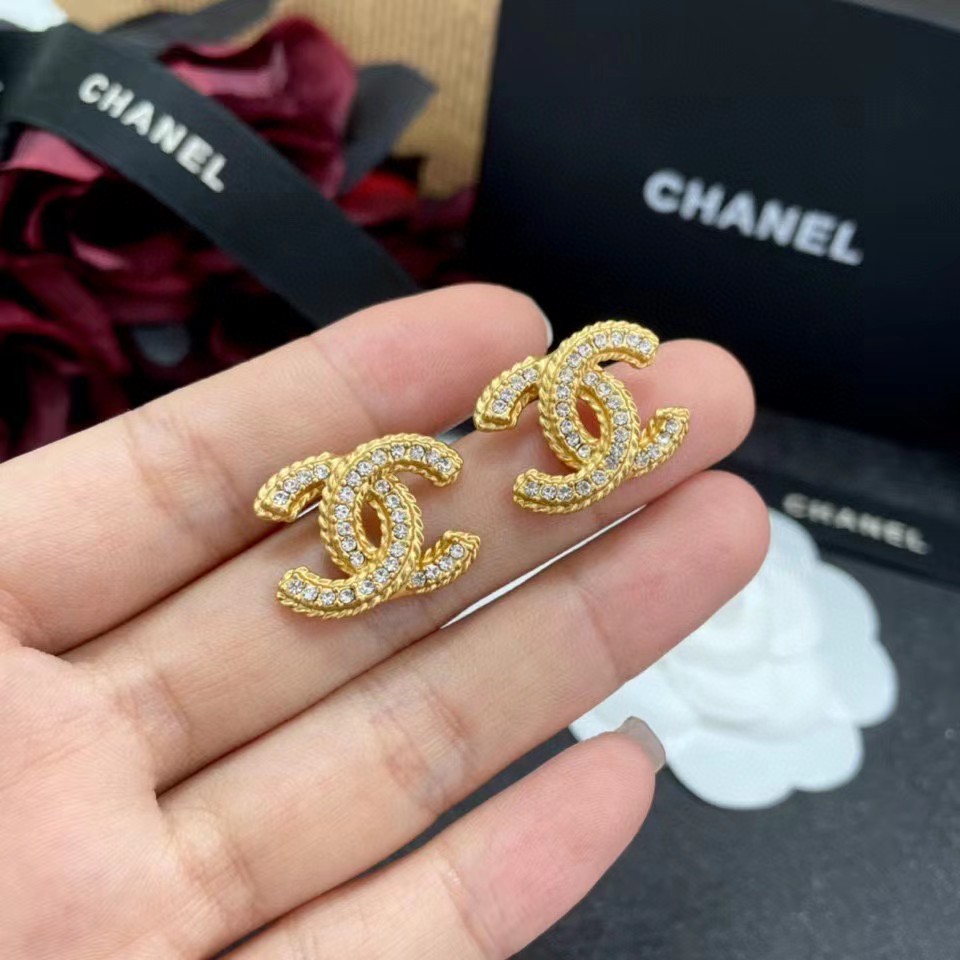 Chanel Earrings Silver