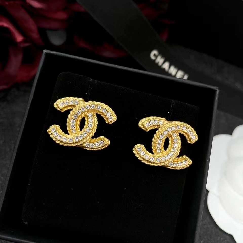 Chanel Earrings Silver