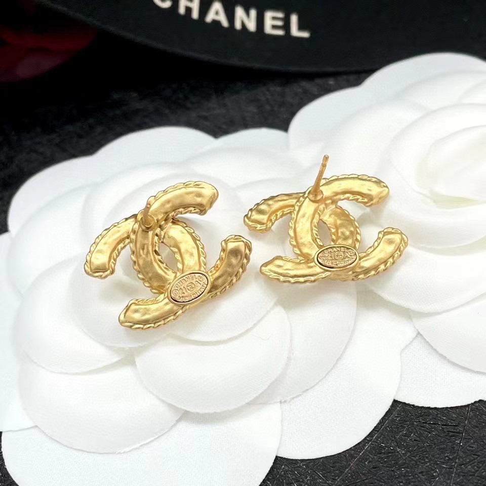 Chanel Earrings Silver