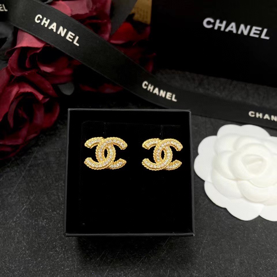 Chanel Earrings Silver