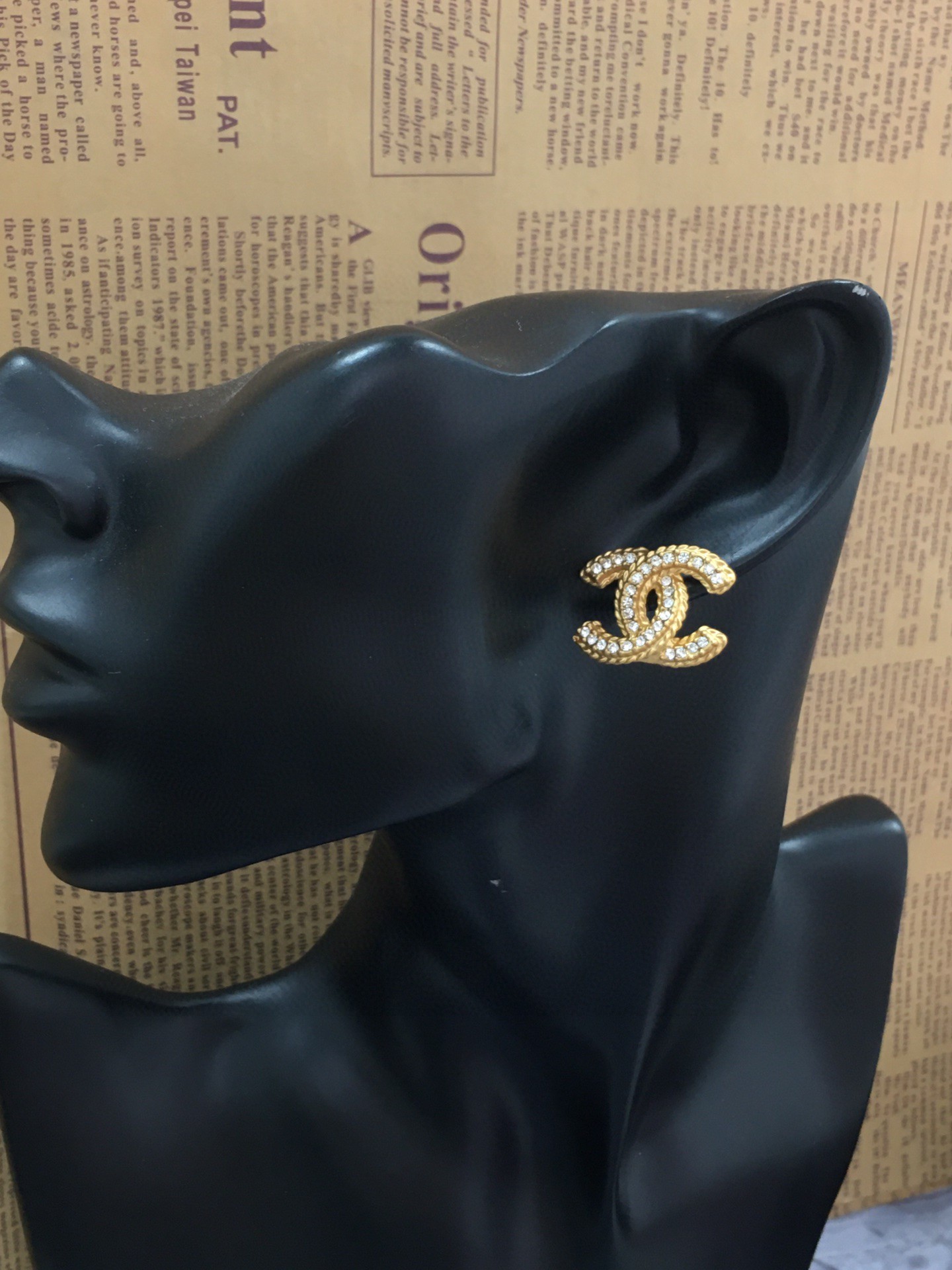 Chanel Earrings Silver