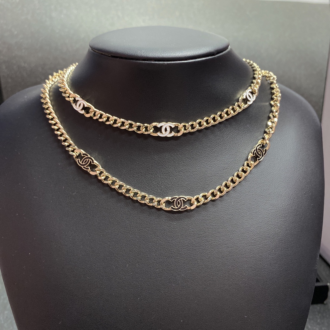 Chanel Necklace Black
