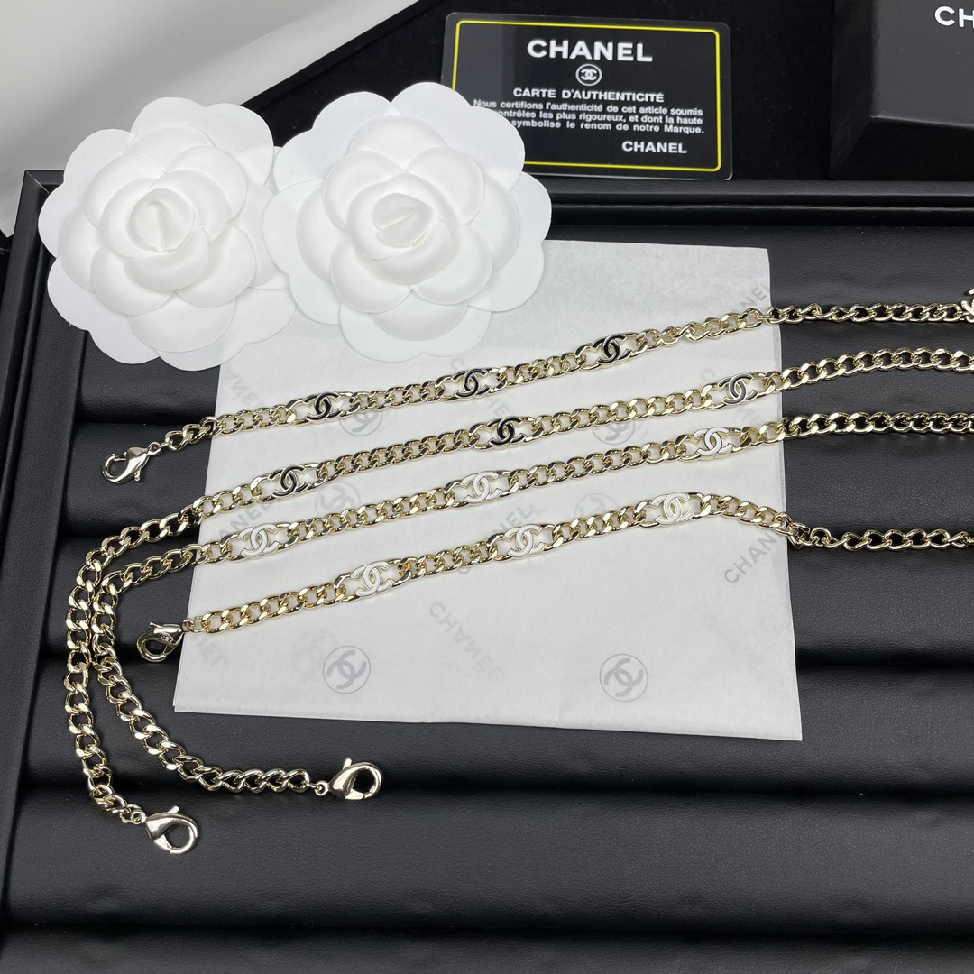 Chanel Necklace Black