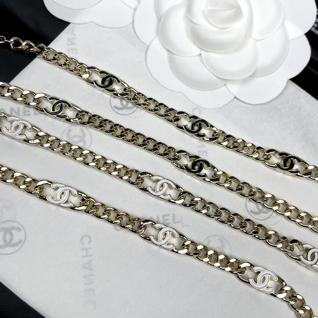 Chanel Necklace Black