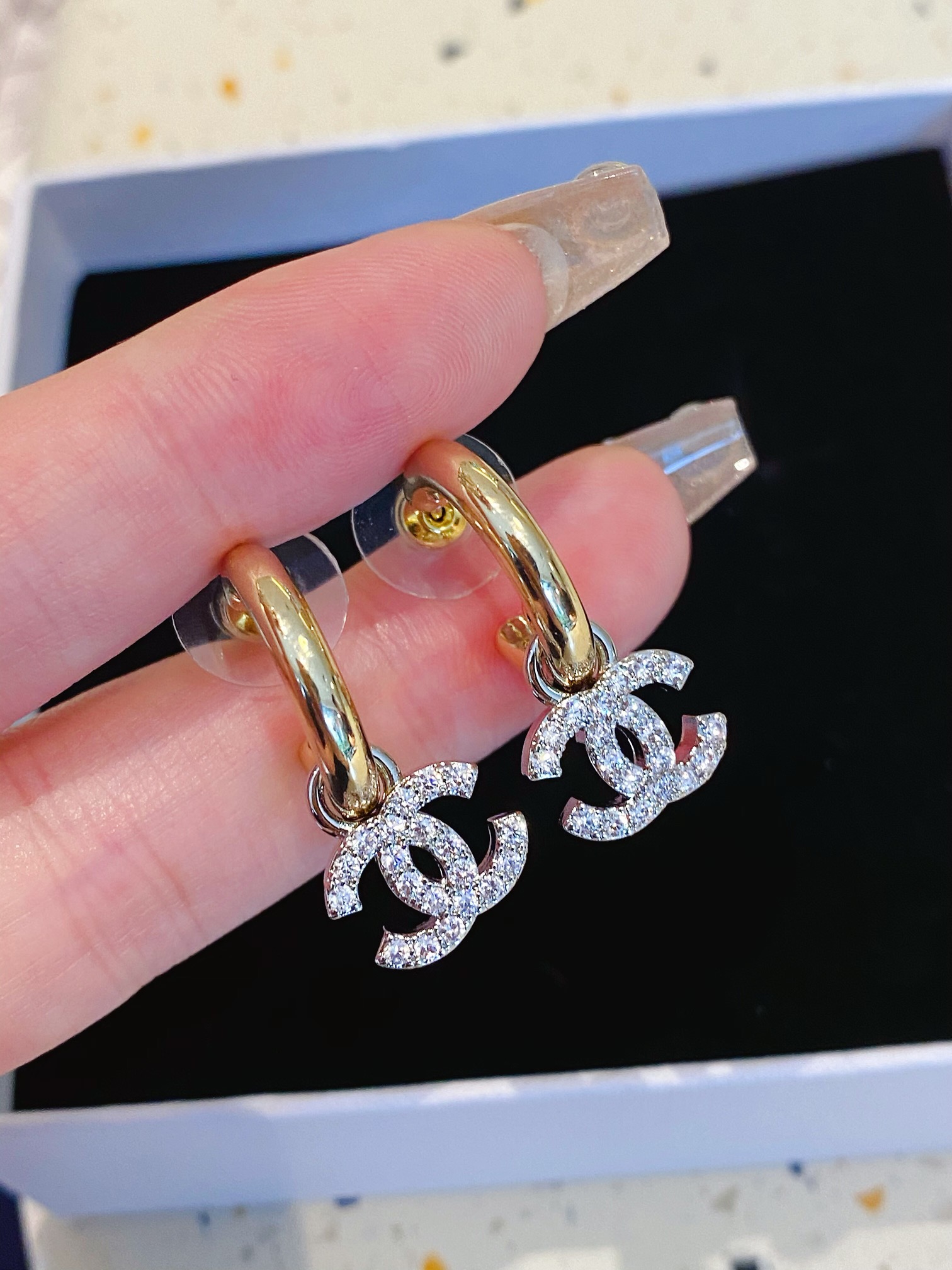 Chanel Earrings Gold