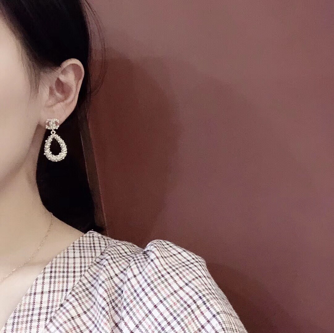 Chanel Earrings Silver