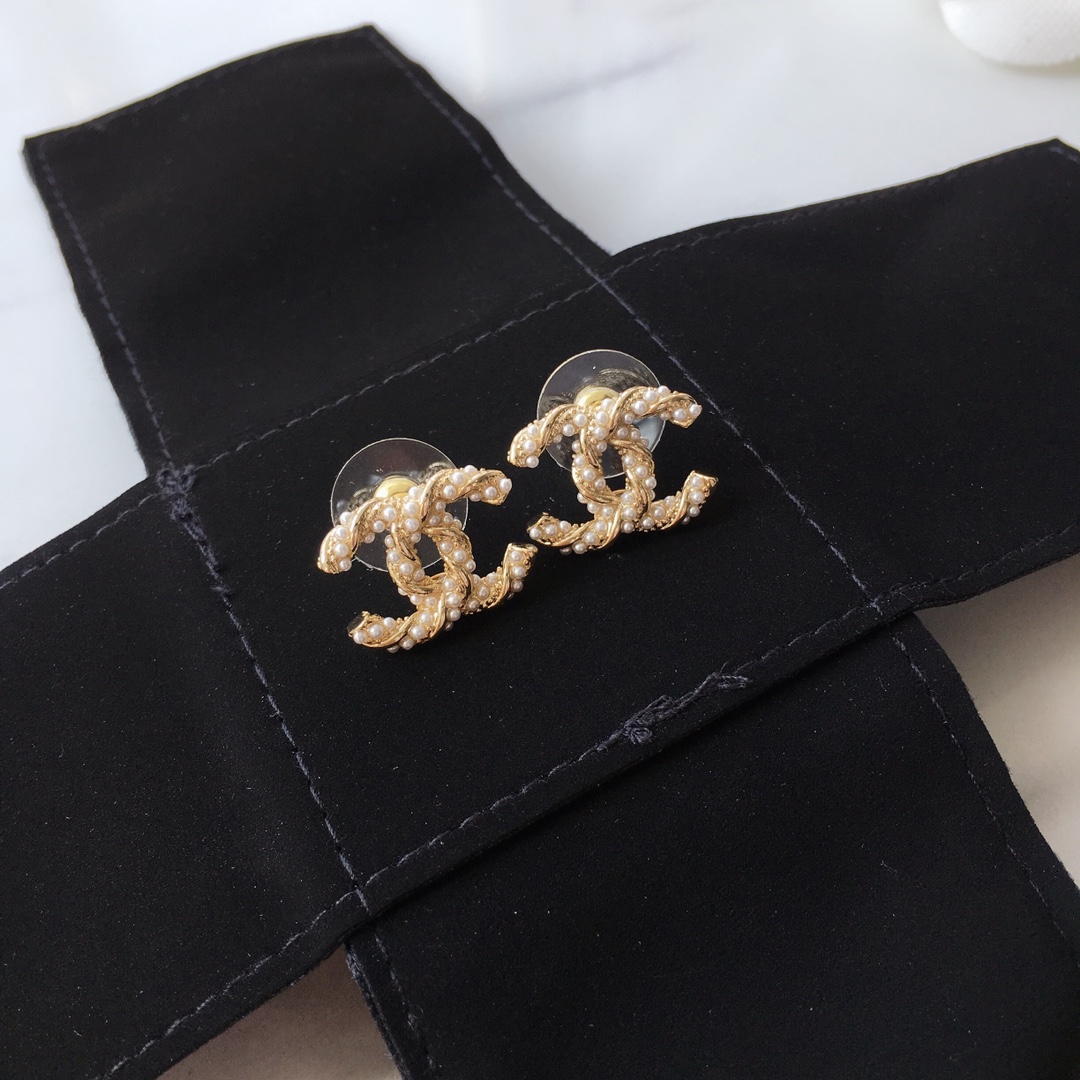 Chanel Earrings Silver