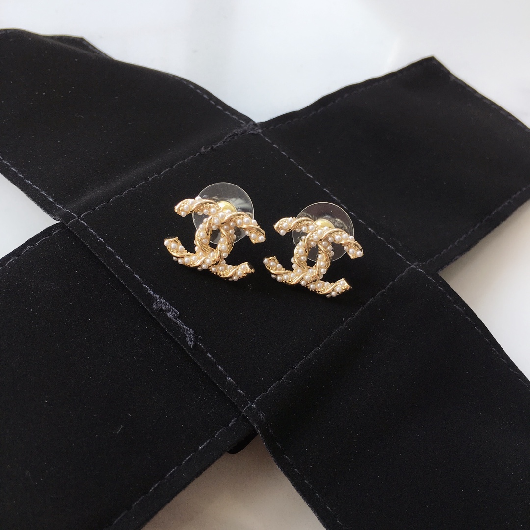 Chanel Earrings Silver